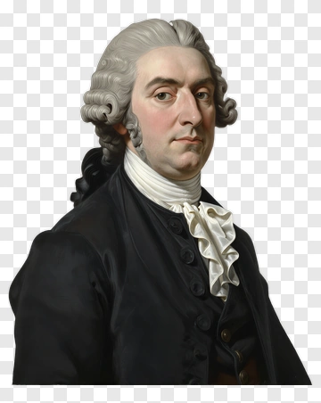 Portrait Of A Man In Historical Attire PNG