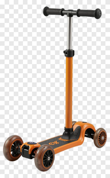 Orange Scooter PNG