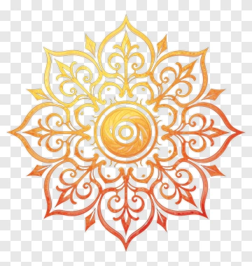 Colorful Mandala Design PNG