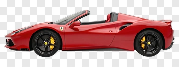 Red Sports Car PNG
