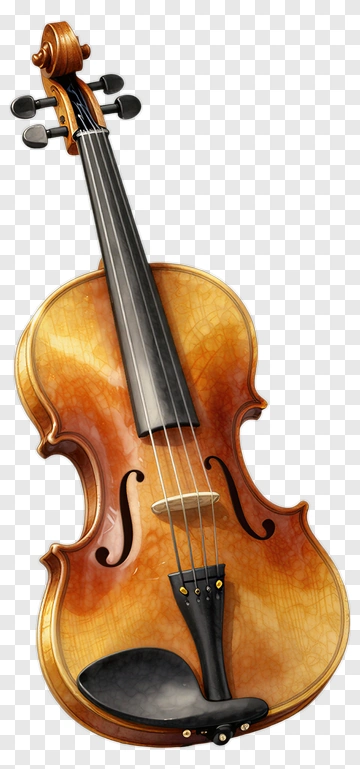 Wooden Violin PNG