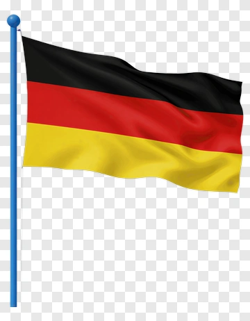 German Flag Waving PNG