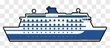 Cartoon Cruise Ship PNG