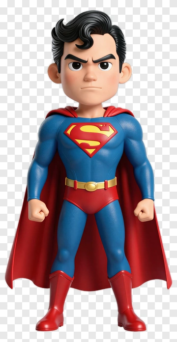 Superman Figurine PNG