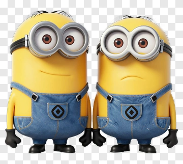 Minions Characters In Overalls PNG