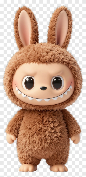 Cartoon Bunny Character PNG