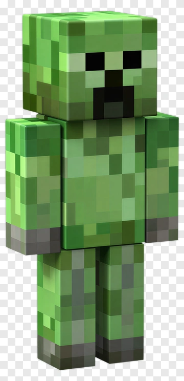 Minecraft Creeper Character PNG