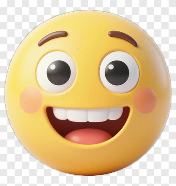 Smiling Emoji Face PNG