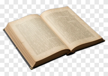 Open Book With Pages PNG
