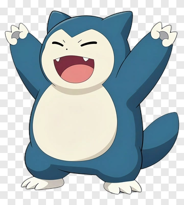 Snorlax With Arms Raised PNG