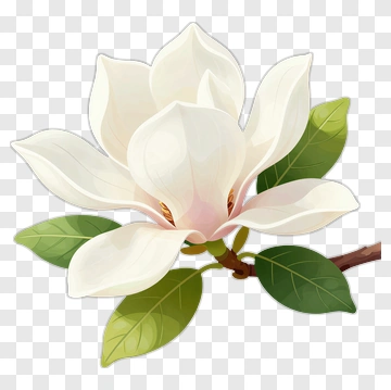 Magnolia Flower PNG