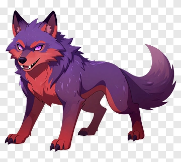 Cartoon Wolf PNG
