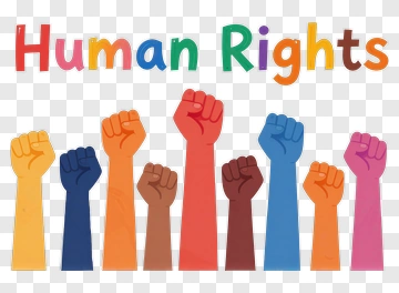 Human Rights Fists Raised In Unity PNG