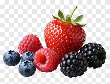 Fresh Mixed Berries PNG