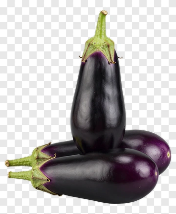 Fresh Eggplants PNG