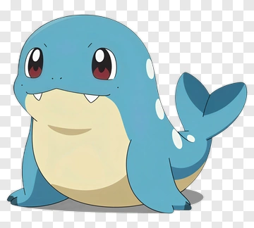 Cartoon Water Type Pokémon PNG