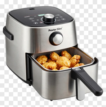 Proctor Silex Air Fryer With Fried Chicken PNG