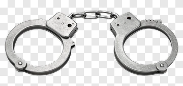Metal Handcuffs PNG