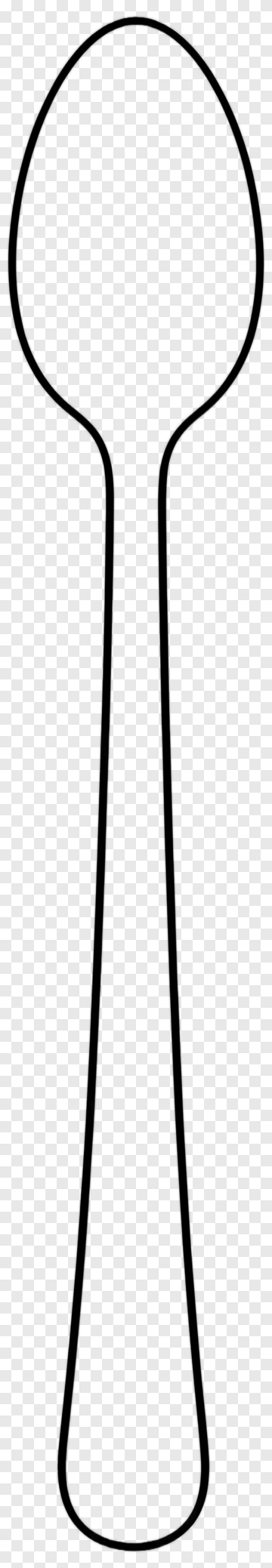 Spoon Outline PNG