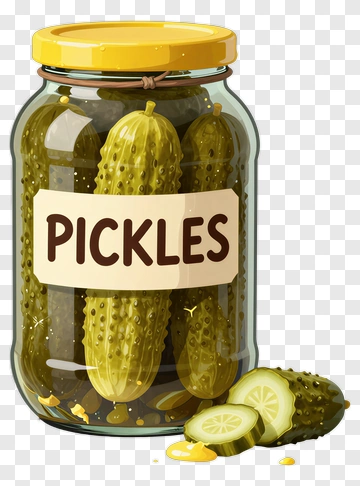 Jar Of Pickles PNG