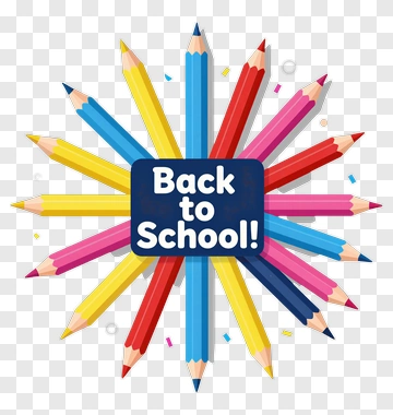 Back To School Pencil Arrangement PNG