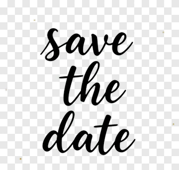 Save The Date PNG