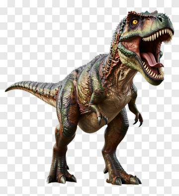 Realistic Tyrannosaurus Rex Dinosaur PNG