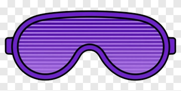 Purple Sunglasses PNG