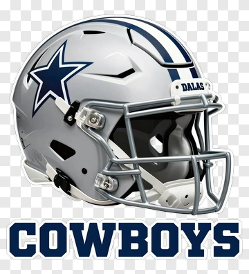 Dallas Cowboys Football Helmet PNG