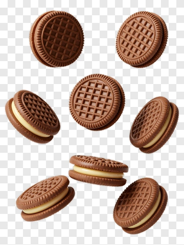 Chocolate Sandwich Cookies PNG