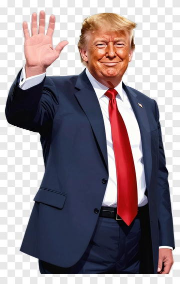 Businessman Waving Hello PNG