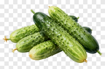 Fresh Cucumbers Piled Together PNG