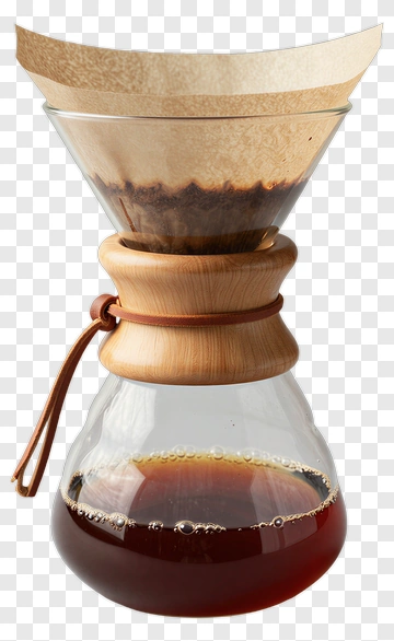 Coffee Maker With Brewed Coffee PNG