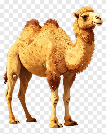 Cartoon Camel PNG
