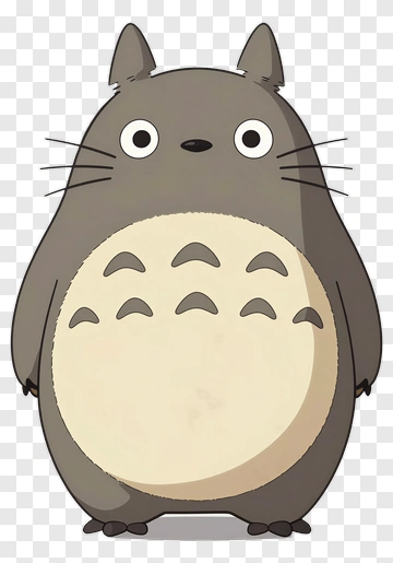 Totoro Character Illustration PNG