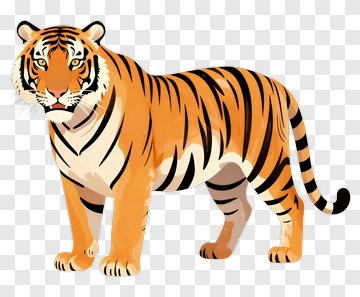 Cartoon Tiger PNG