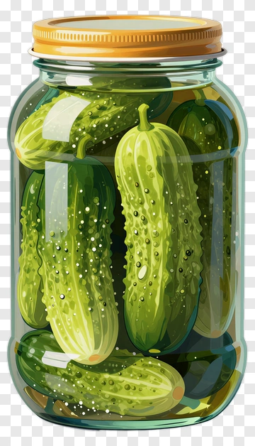 Jar Of Pickles PNG