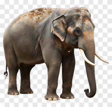 Elephant Standing PNG