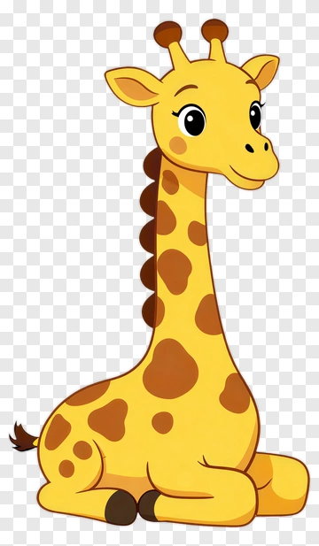 Cartoon Giraffe PNG