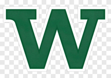Green Letter W PNG
