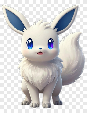 Cute Cartoon Ice-Type Pokémon PNG