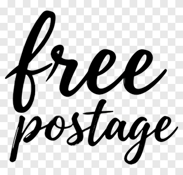Free Postage Sign PNG