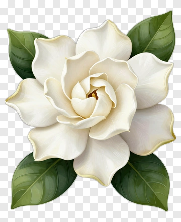 White Magnolia Flower PNG