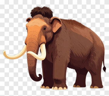 Cartoon Mammoth PNG