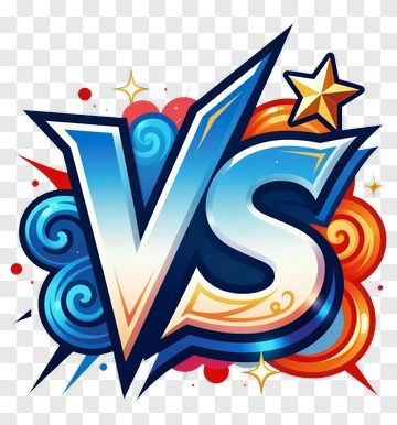 Colorful Vs Graphic Design Element PNG