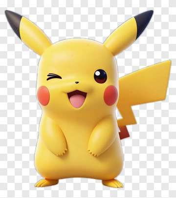 Pikachu Winking And Smiling PNG