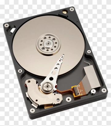 Hard Disk Drive Internal Components PNG