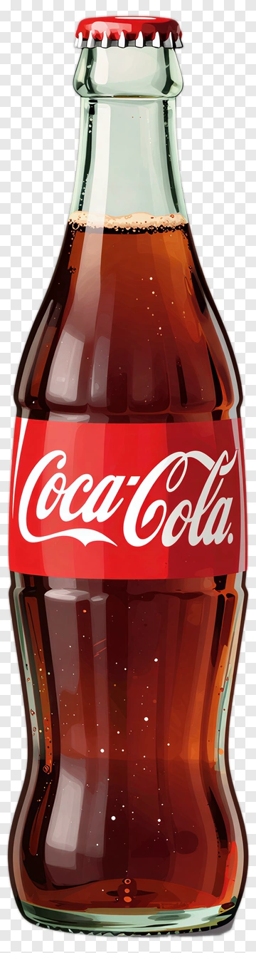 Coca-Cola Glass Bottle PNG