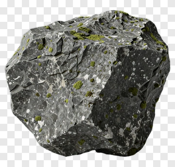Rock With Moss PNG