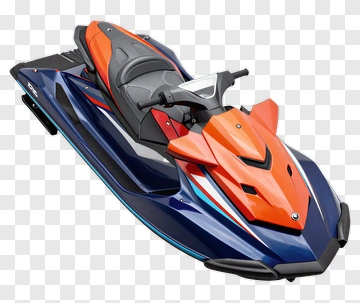 3D Jet Ski PNG